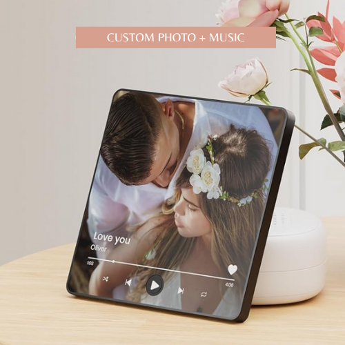 Photo + Song Personalized Magnet
